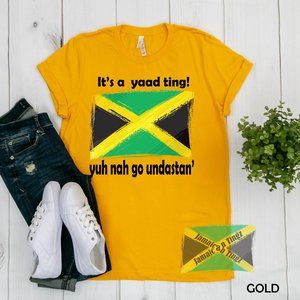 Its A Yaad Ting Jamaican Shirt,Fits Men and Women